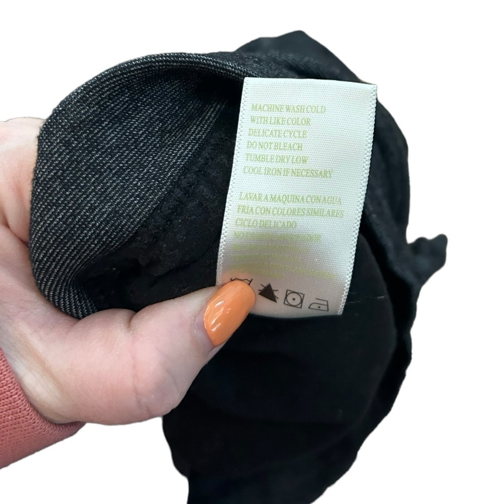 ♥️Green Tea Black Charcoal Textured Knit Skort Super Soft Women’s Size Small - Picture 8 of 8